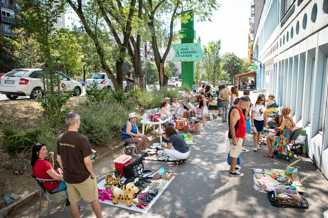 Avasi bolhapiac az Avasi Közösségi Kávézóban