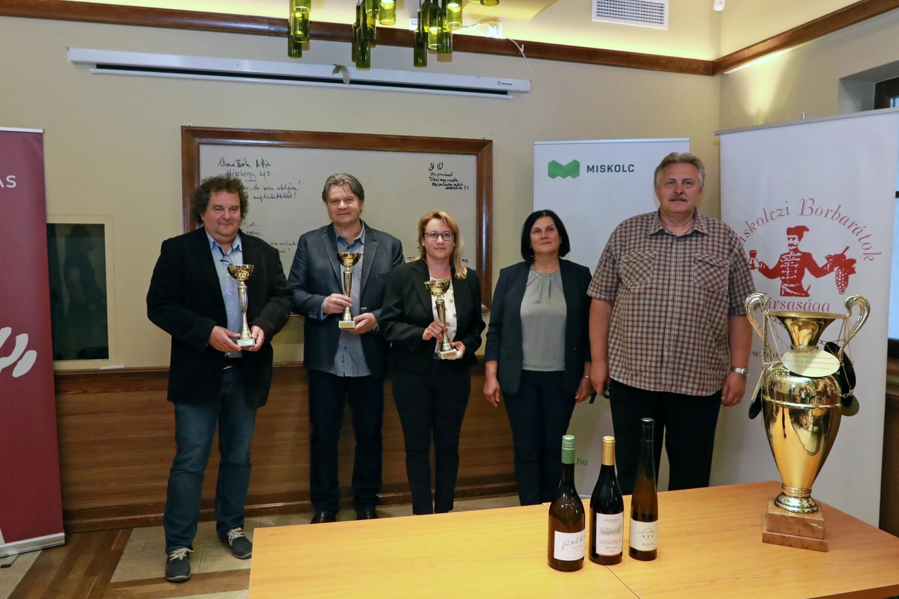 Borverseny díjátadó