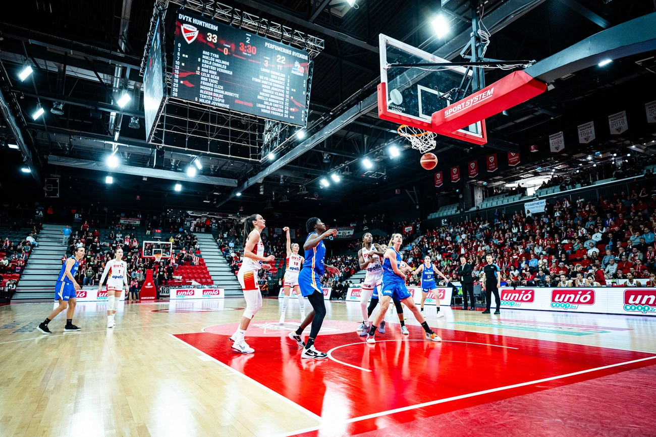 DVTK HUNTHERM - Parfumerías Avenida kosárlabda mérkőzés 