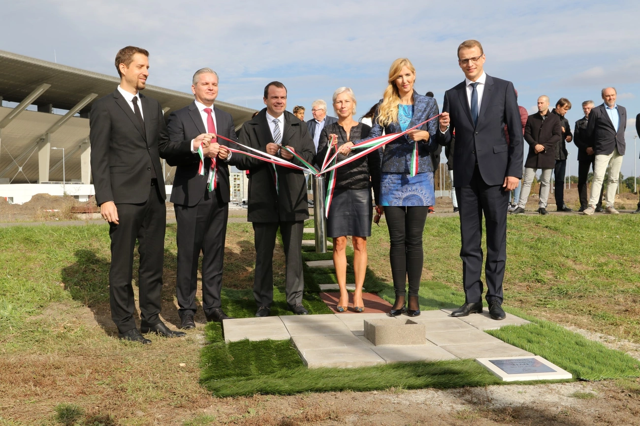 DVTK Multifunkciós Sportcsarnok ünnepélyes alapkőletétele