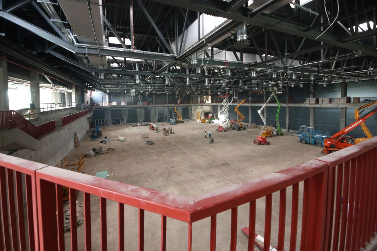 Épül a DVTK multifunkciós kosárlabda sportcsarnoka 