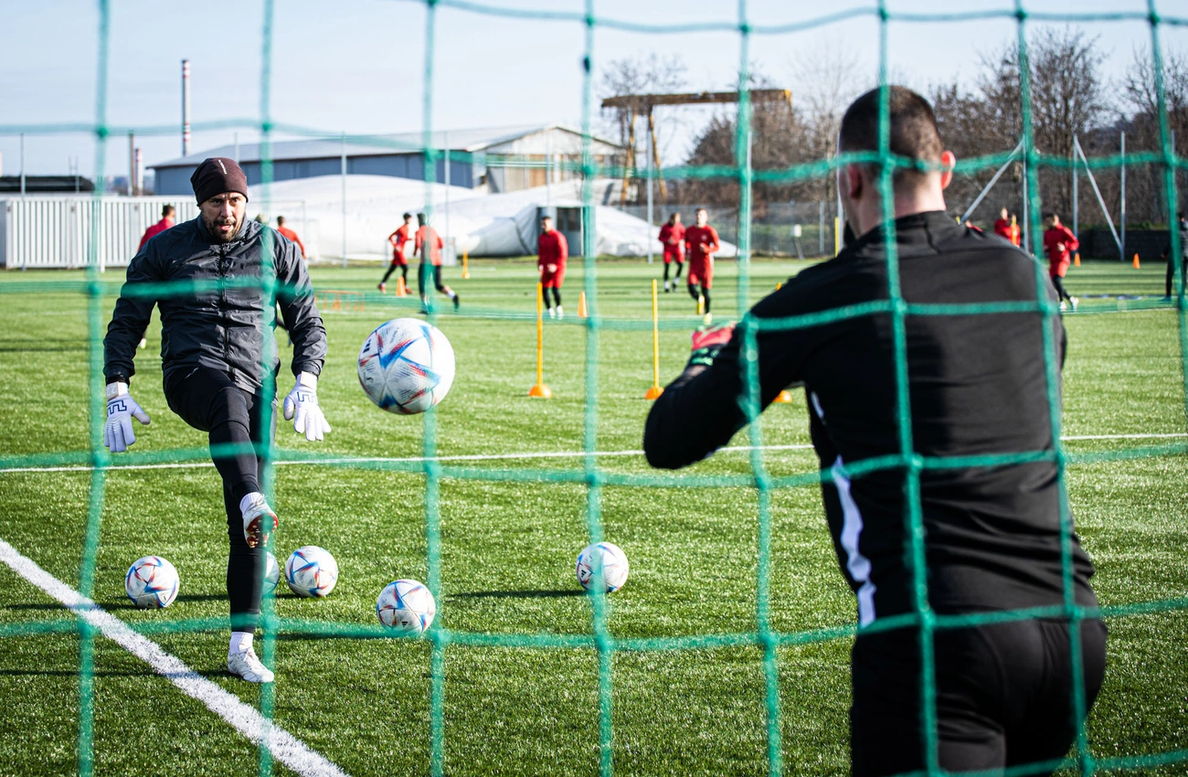 Megtartották idei első  edzésüket a DVTK focistái 