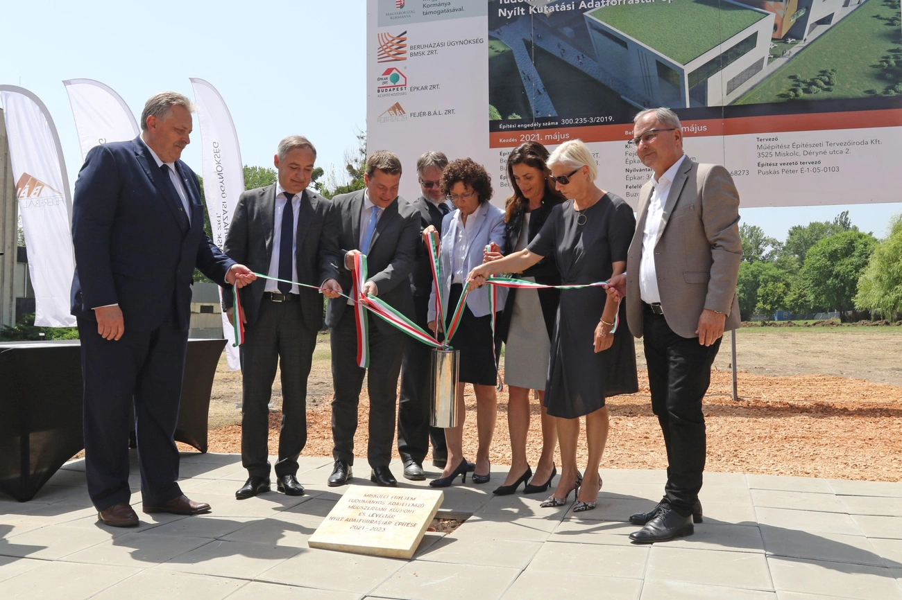 Alapkőletétel a Miskolci Egyetemen