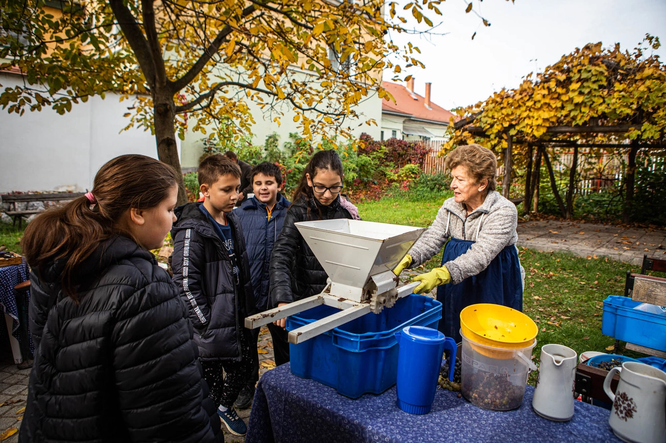 A Fügedi Márta Népművészeti Egyesület Szüreti napja 