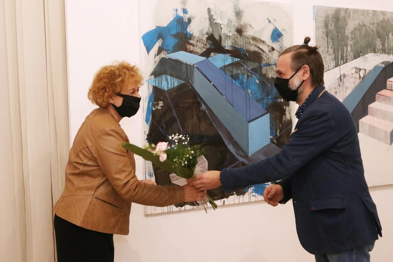 F. Balogh Erzsébet kiállítása a Miskolci Galériában 