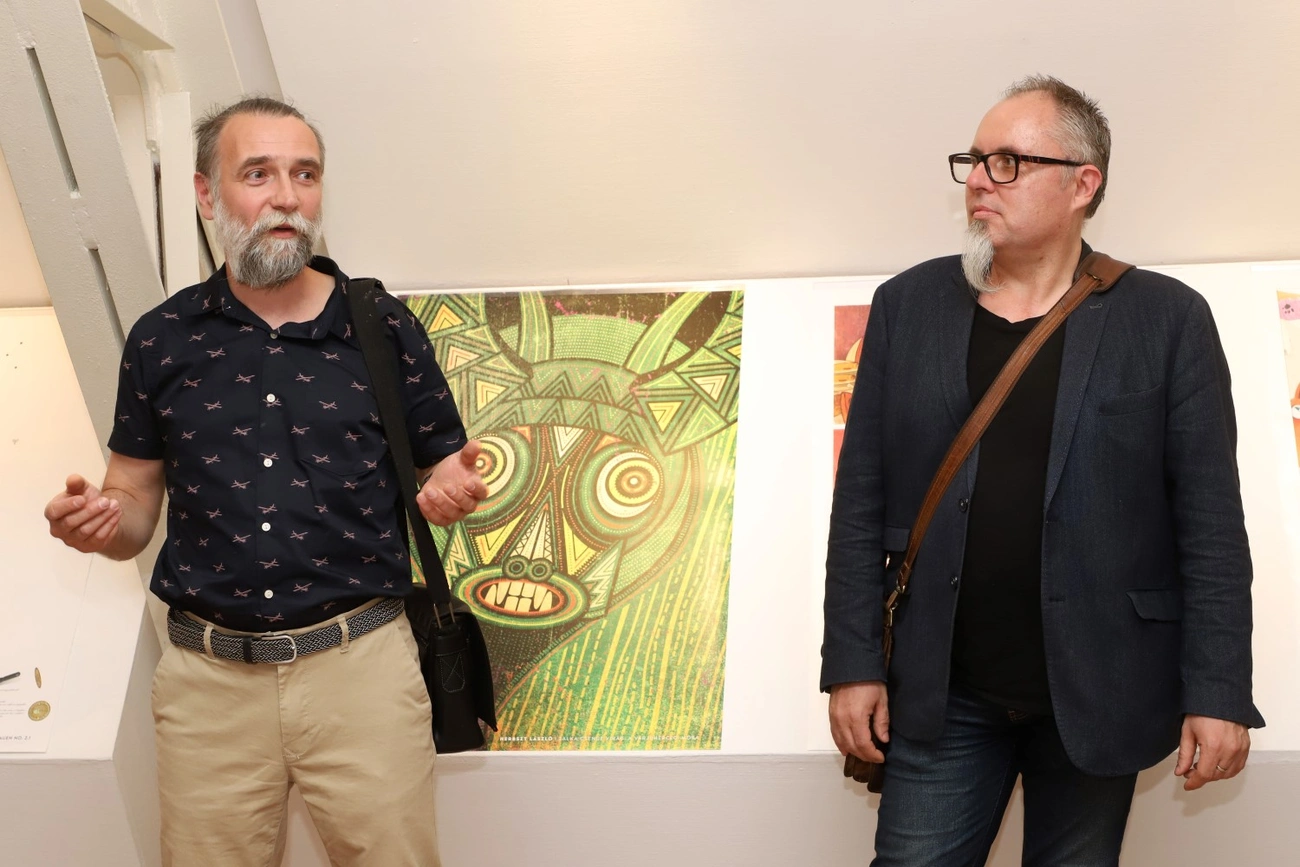 II. Budapesti Illusztrációs Fesztivál kiállítása a Miskolci Galériában