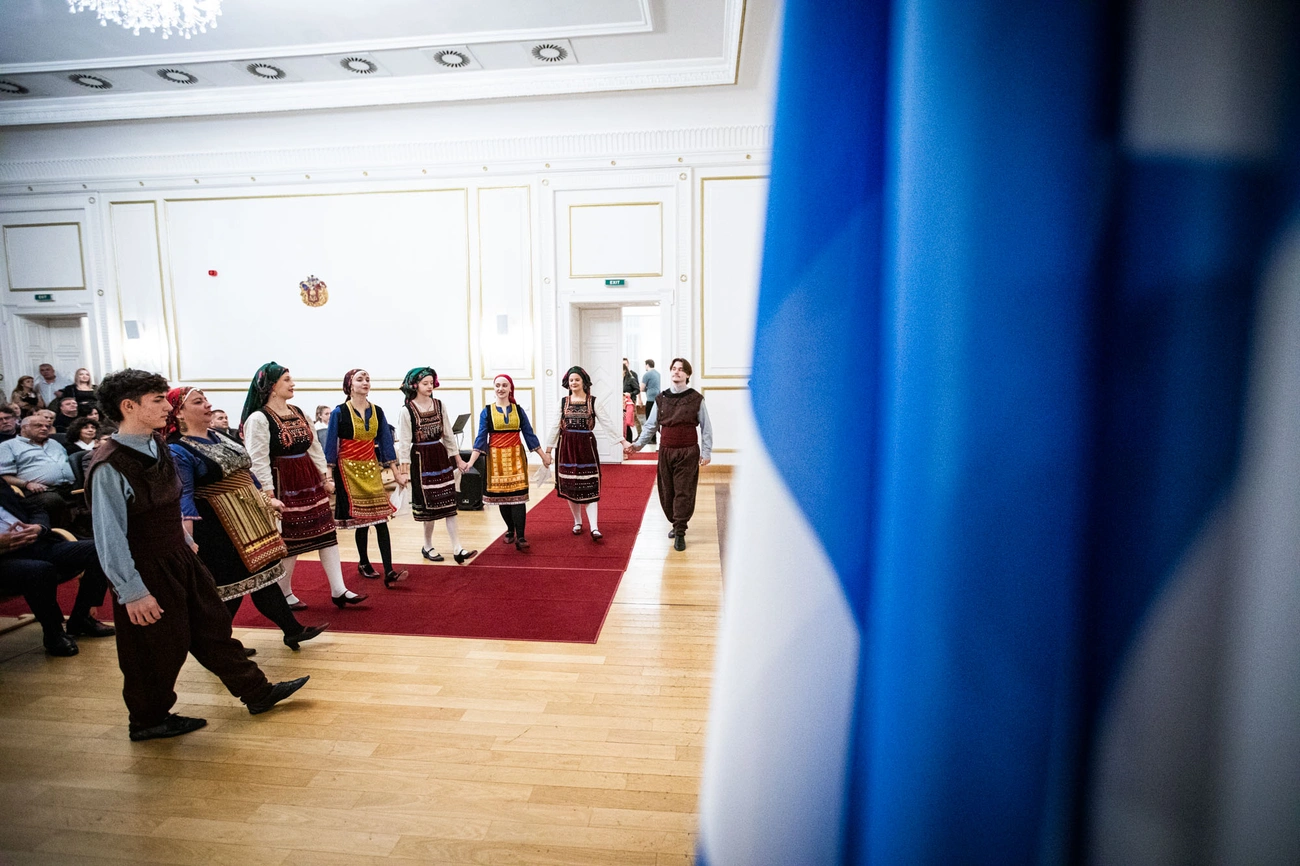 Miskolci Görög Nemzetiségi Önkormányzat megemlékezése a Városháza dísztermében 