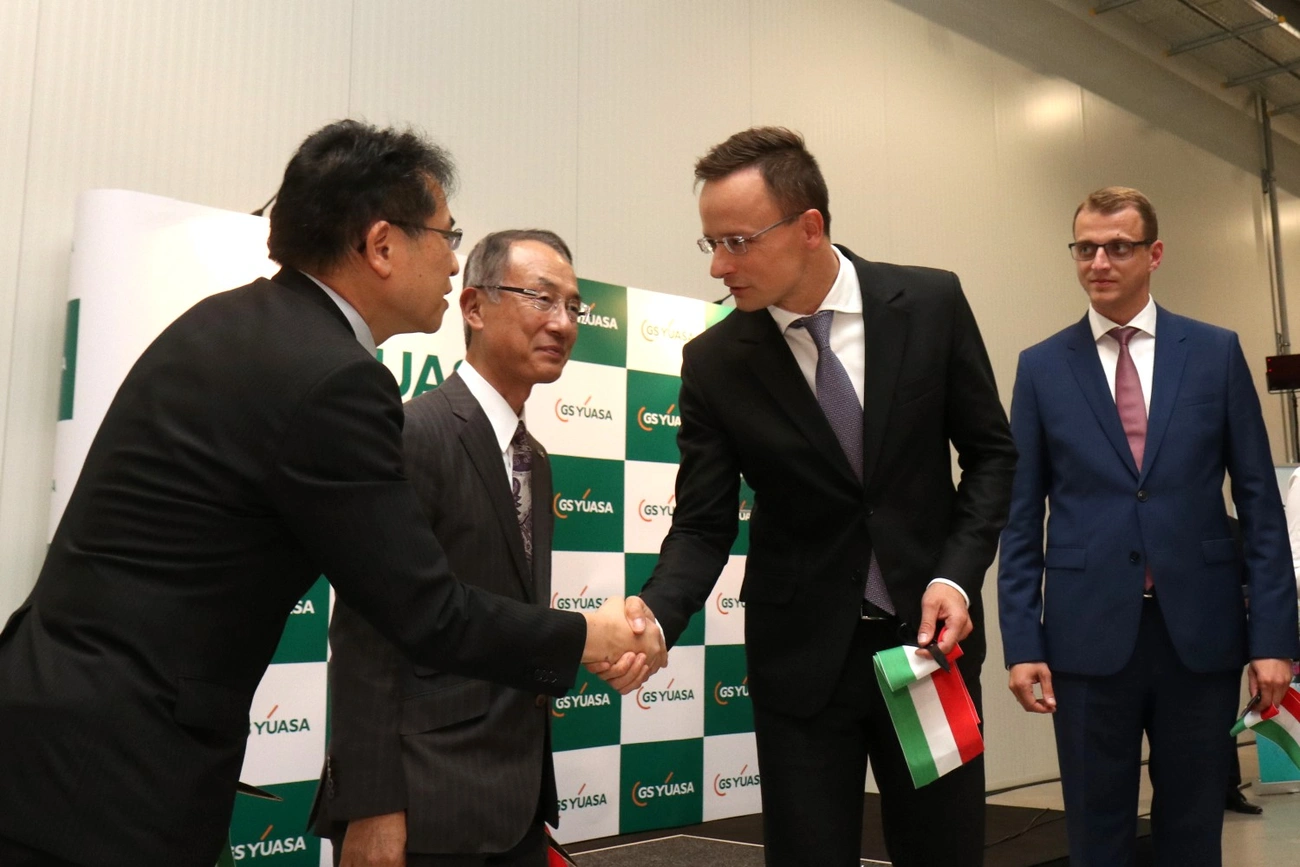 GS Yuasa üzem átadó 