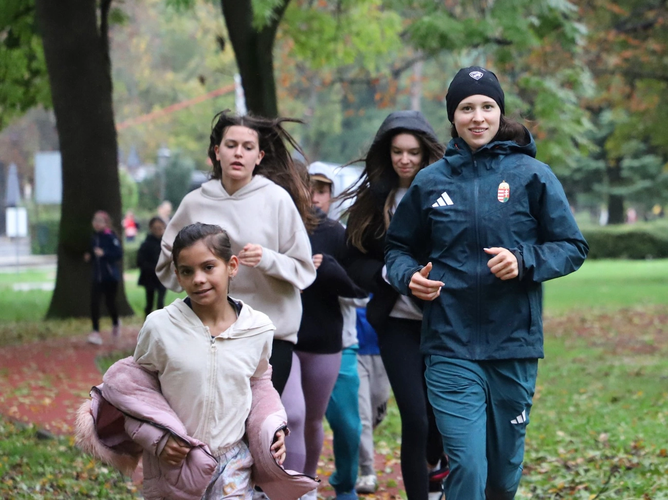 Fuss együtt egy olimpikonnal -  Guzi Blankával 