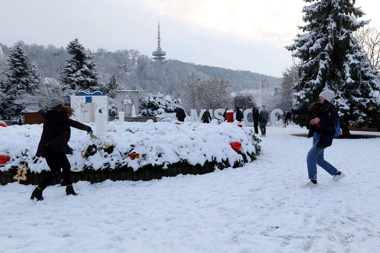 Megérkezett az első hó 
