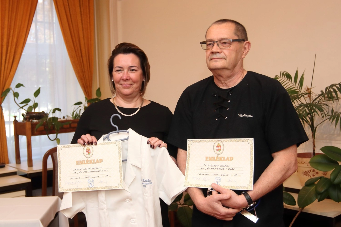 Az év háziorvosa és asszisztense díjátadó 