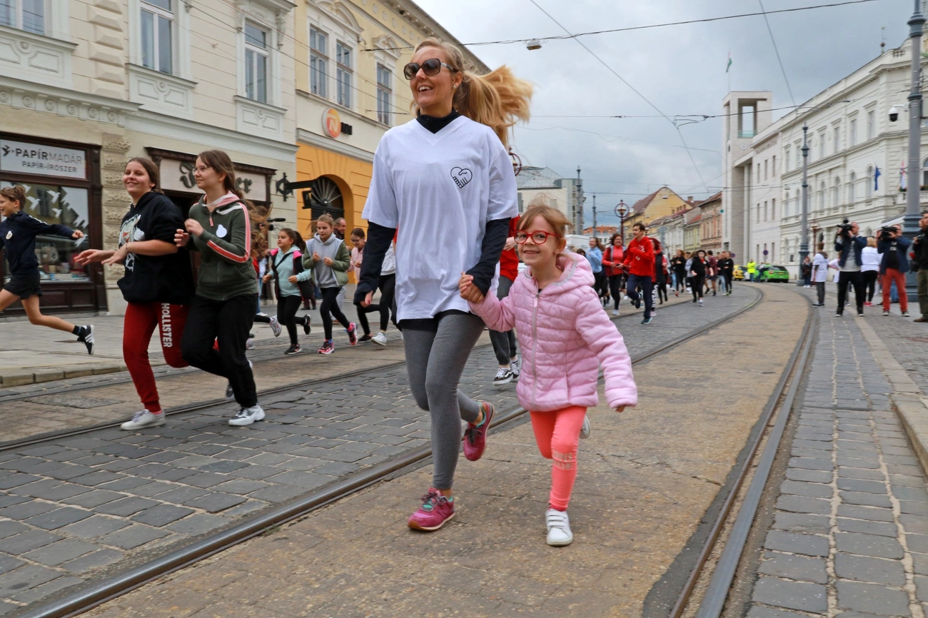 Jótékonysági futás Miskolcon 