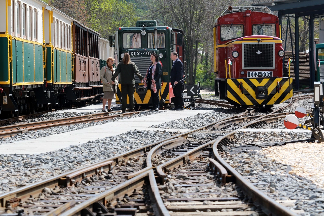 Átadták a megújult Lillafüredi Állami Erdei Kisvasutat 
