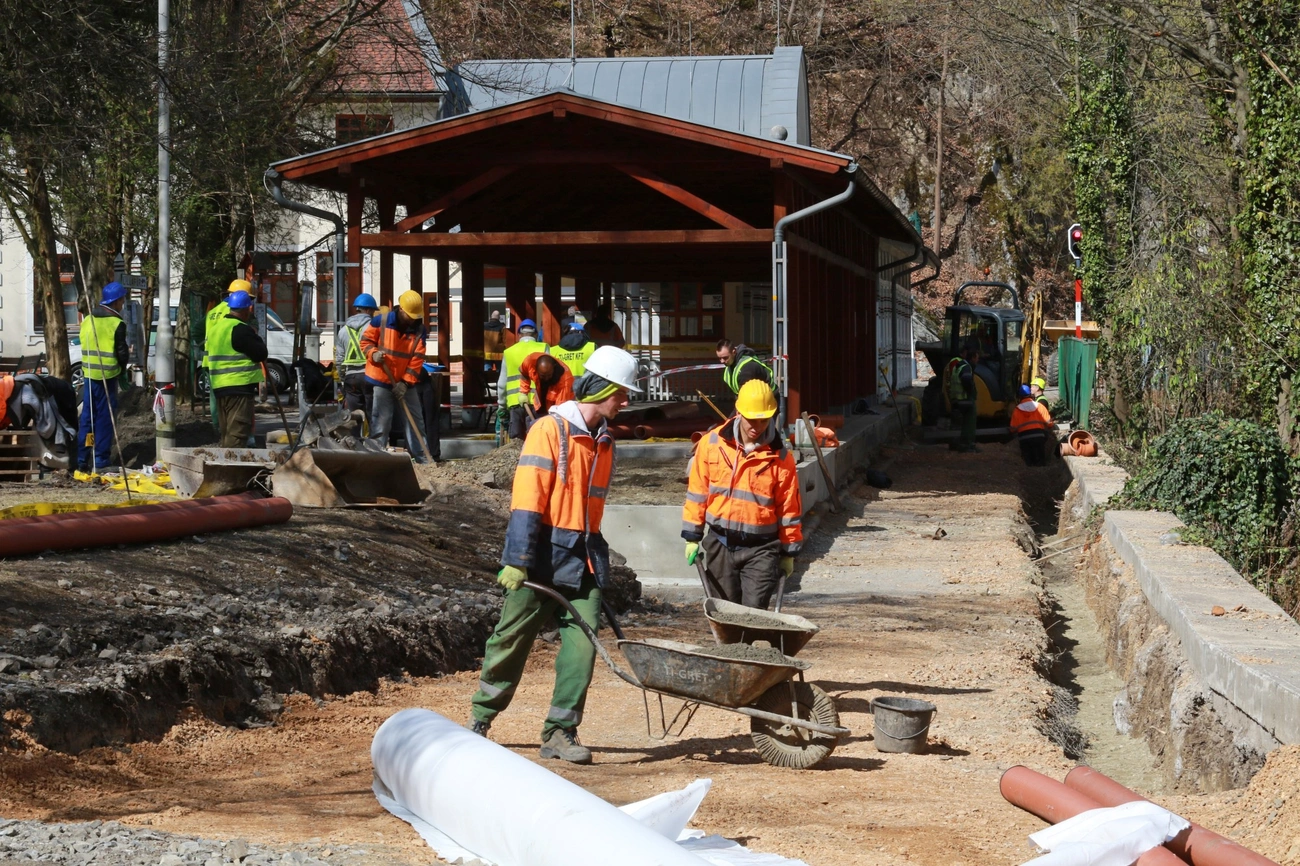 Lillafüredre ért a kisvasút pályarekonstrukciója 