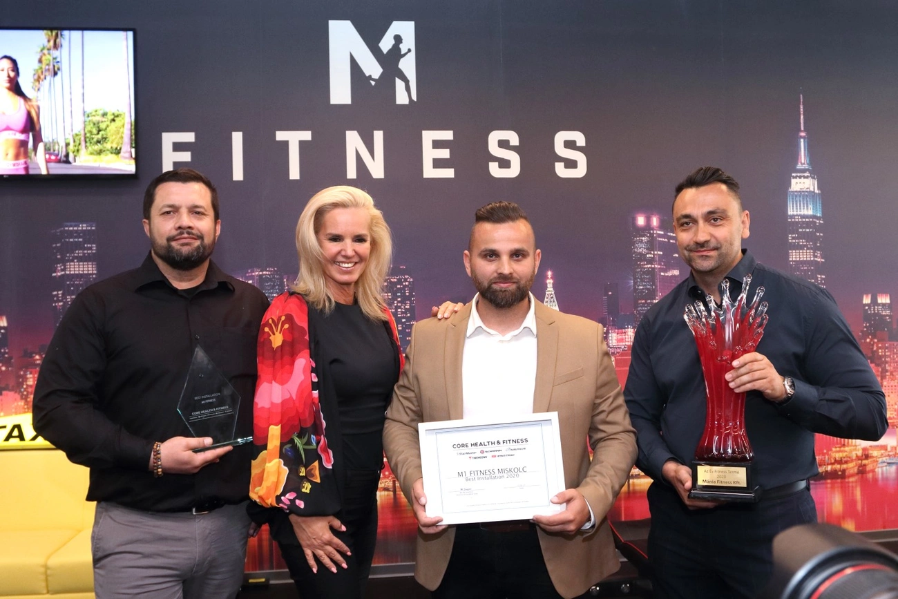 M1 Fitness díjátadó