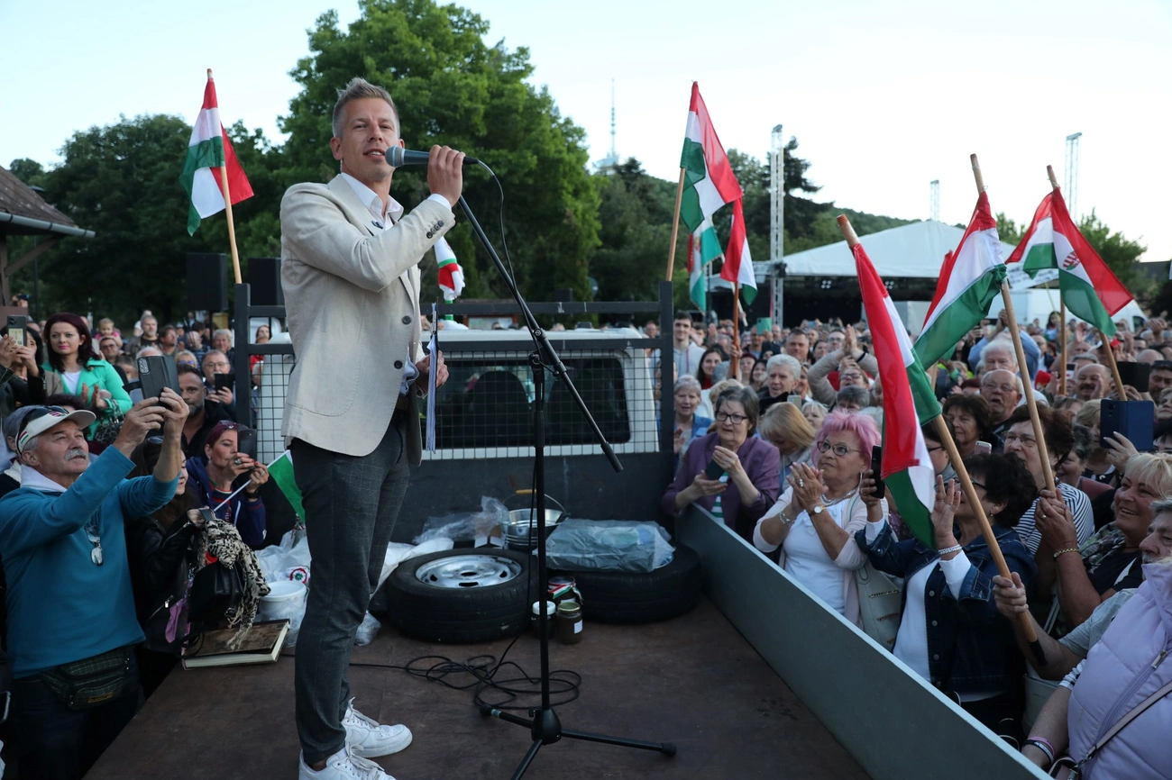 Magyar Péter Miskolcon