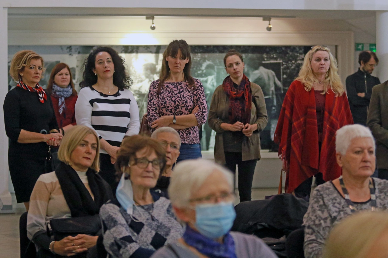 100 éves a Miskolci Művésztelep című kiállítás megnyitója 