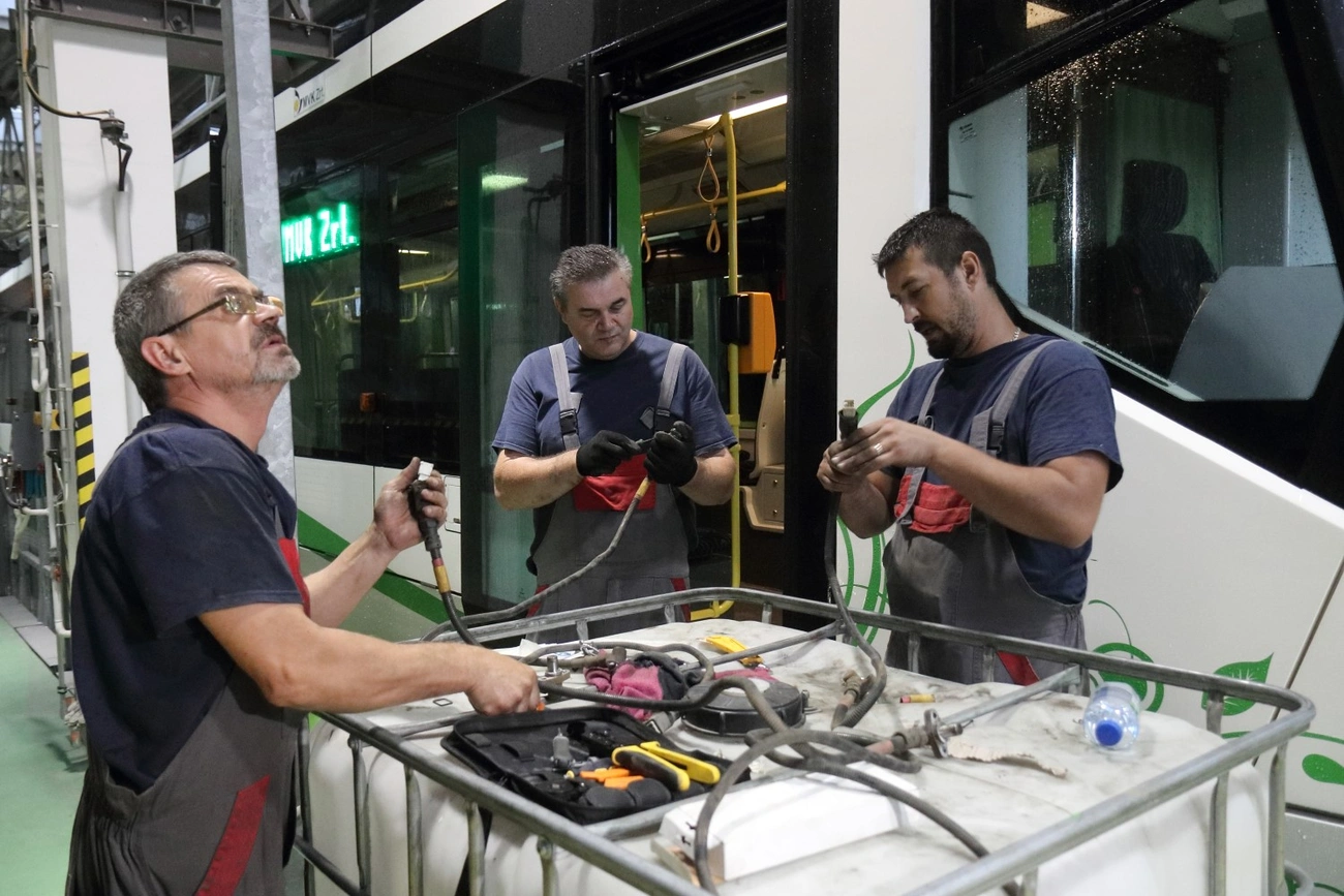 Üzemzavar elhárítás villámcsapás után az MVK-nál 