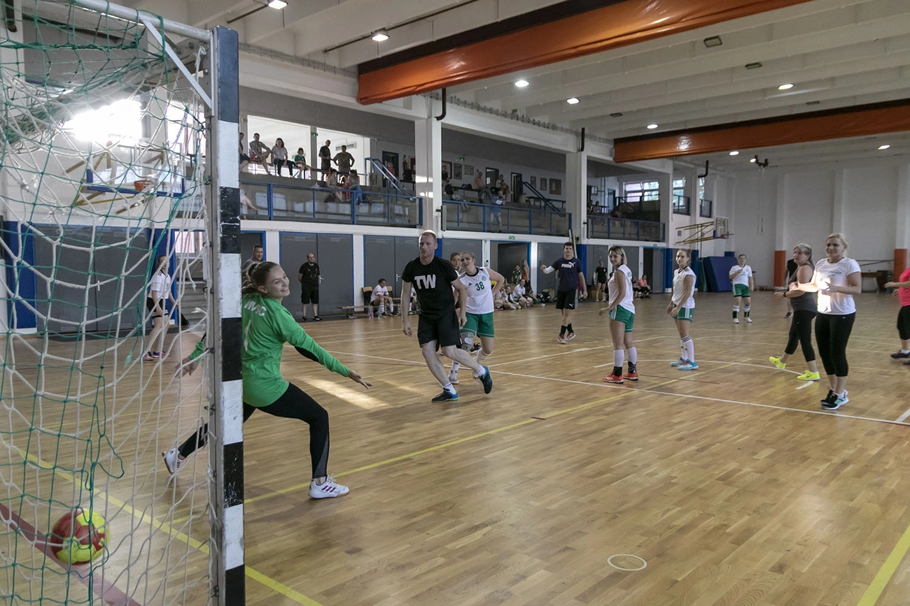 MVSC - szülők-gyerekek kézilabda mérkőzése