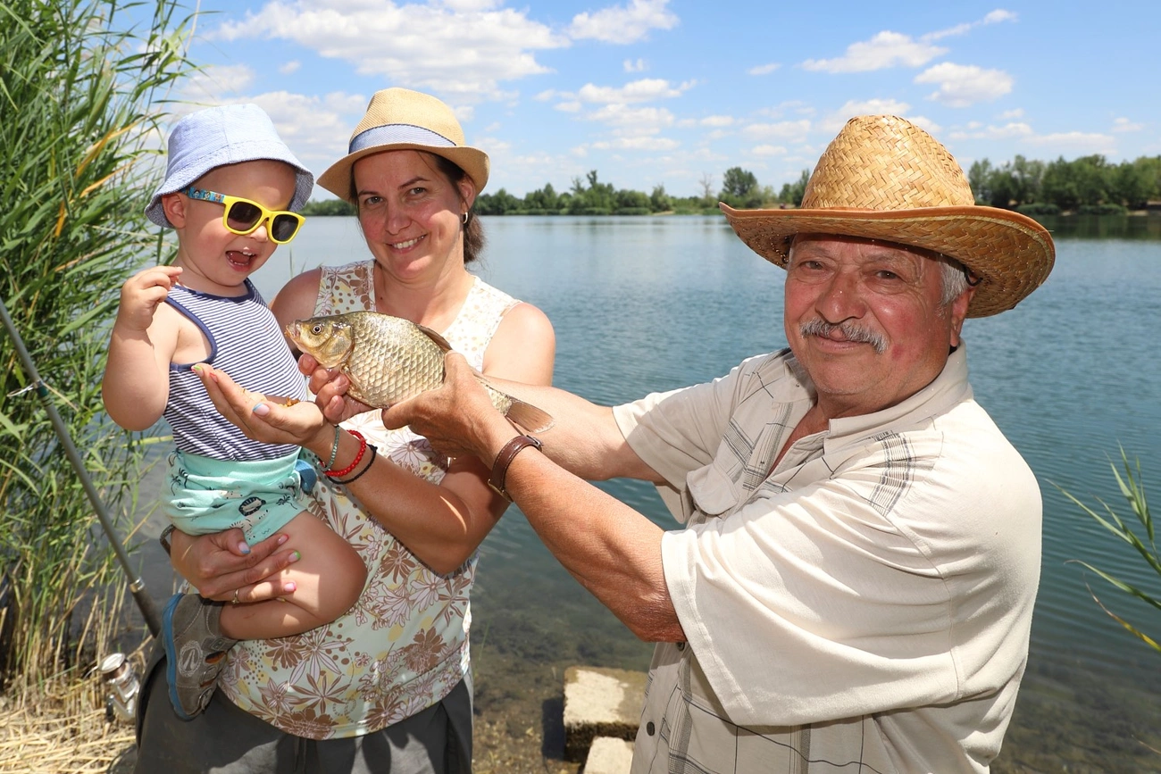 Nemzetiségi találkozó és horgászverseny a Csorba tavo 