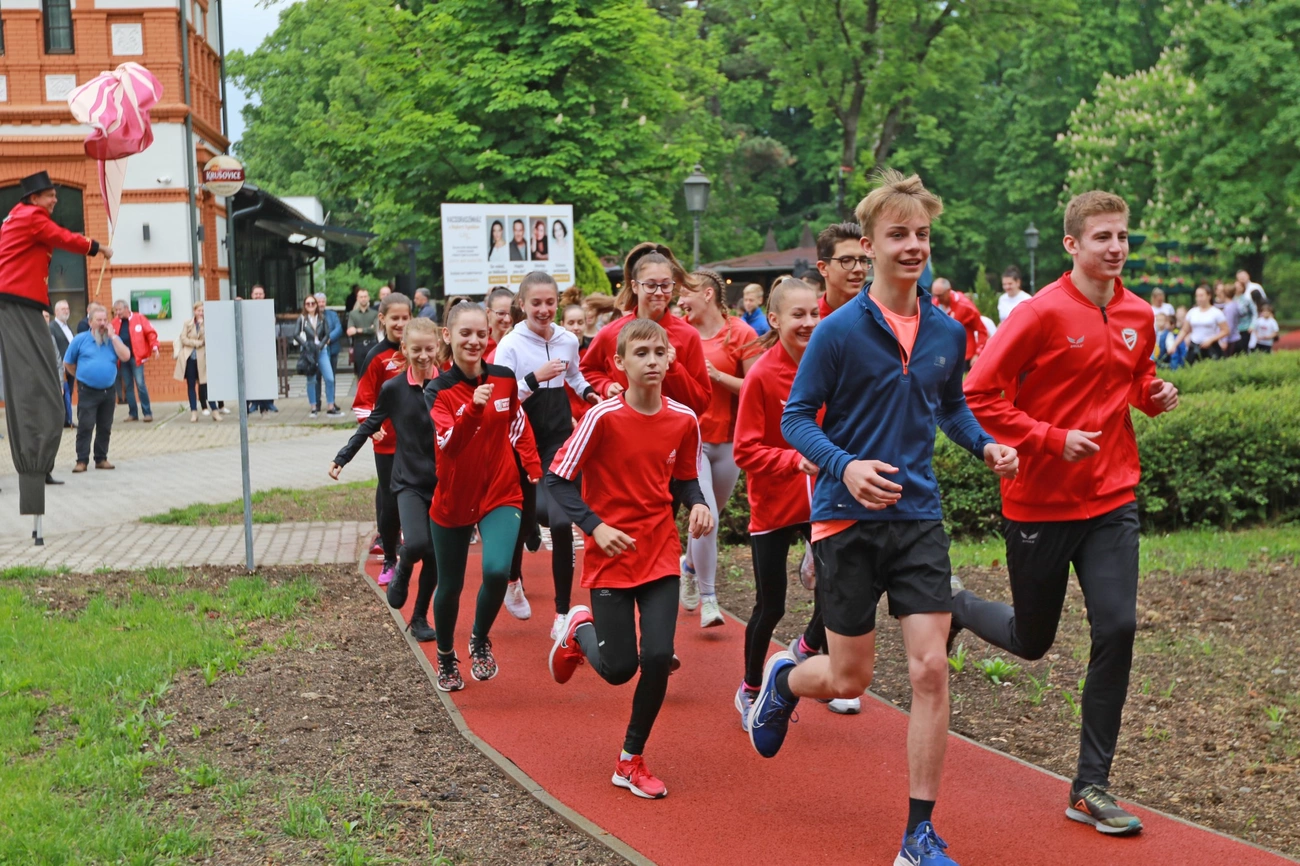 Átadták a népkerti futókört