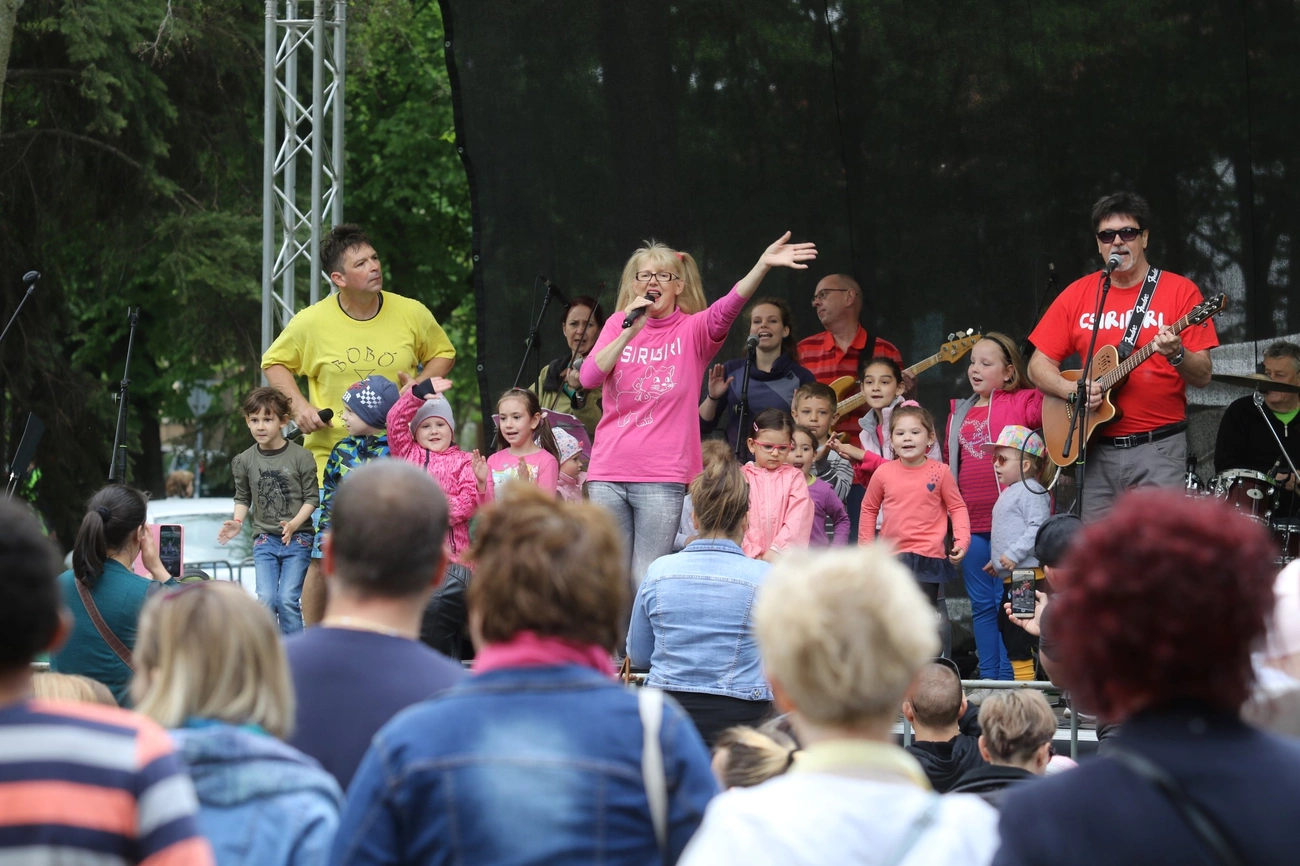 Majális a Népkertben