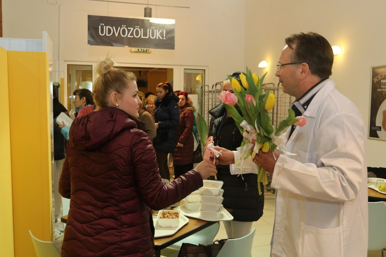 Nőnap a megyei kórházban 