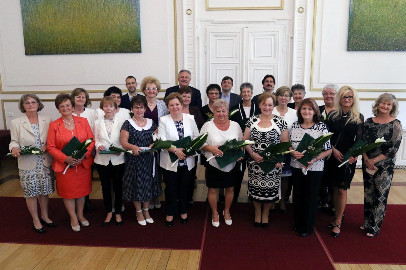 Pedagógus Szolgálati Emlékérmek átadása 