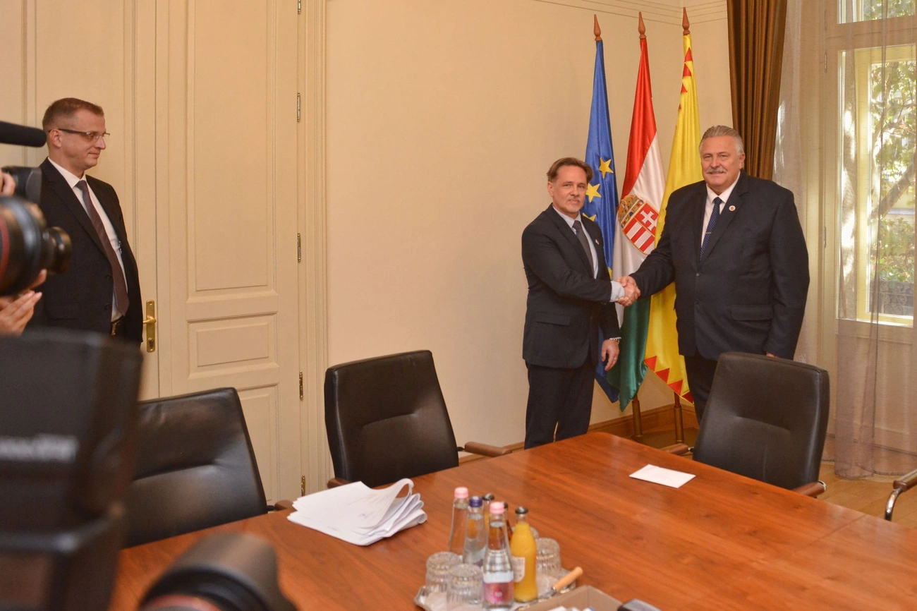 Polgármesteri átadás-átvétel 