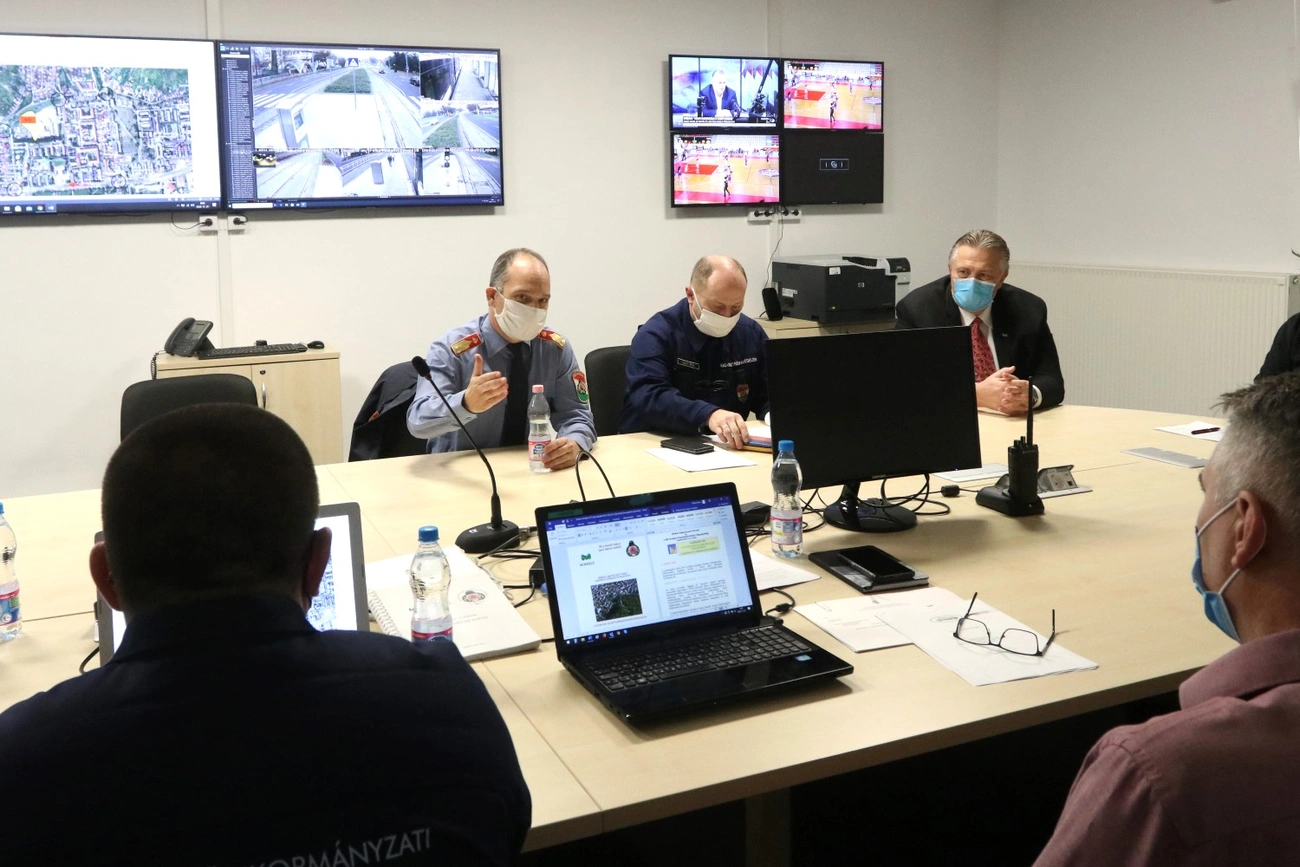 Operatív Törzs védelmi gyakorlat 