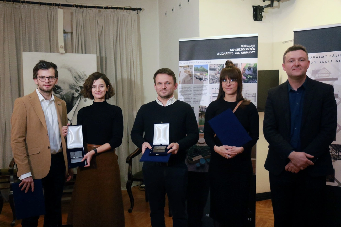 Szeghalmy Bálint díjak átadás a Kós házban  