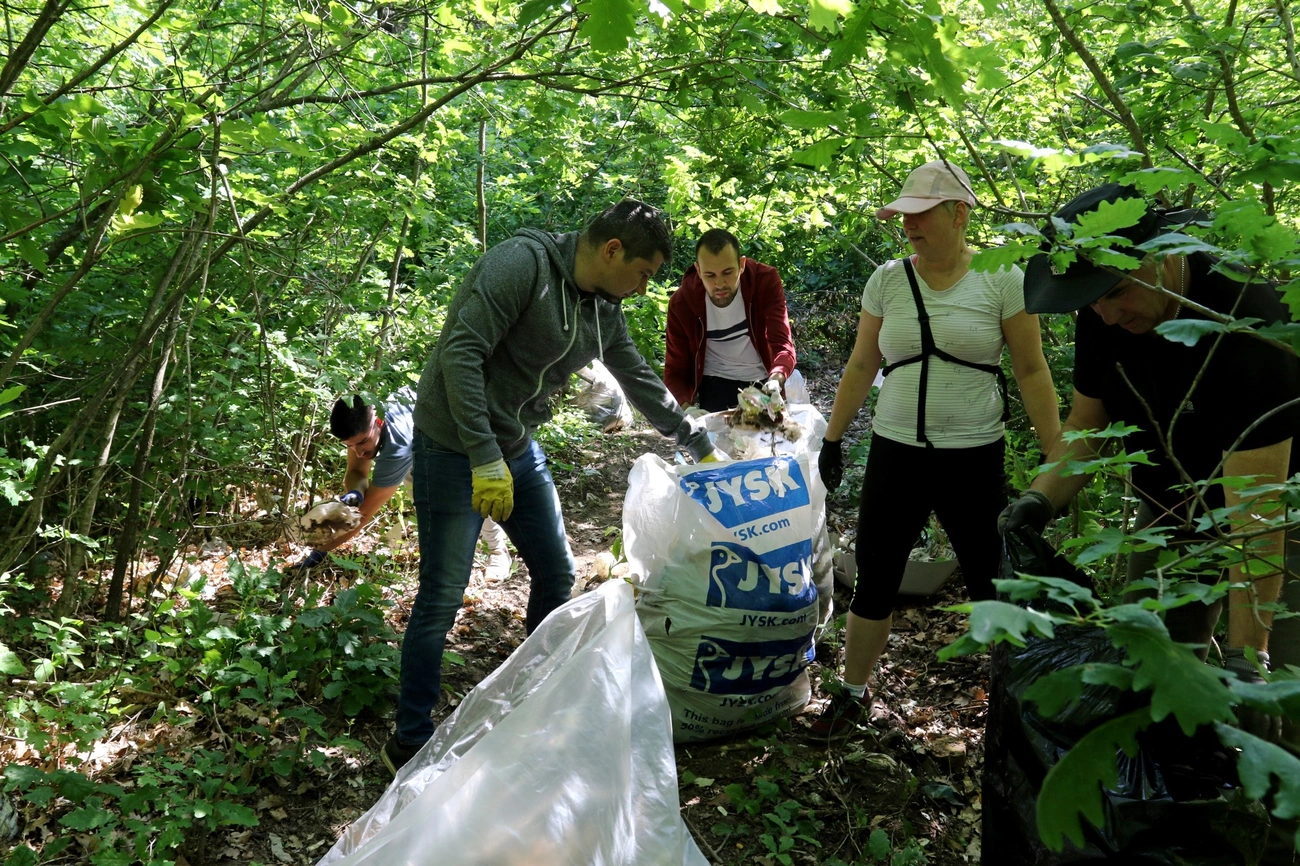 Szemétszedés Perecesen