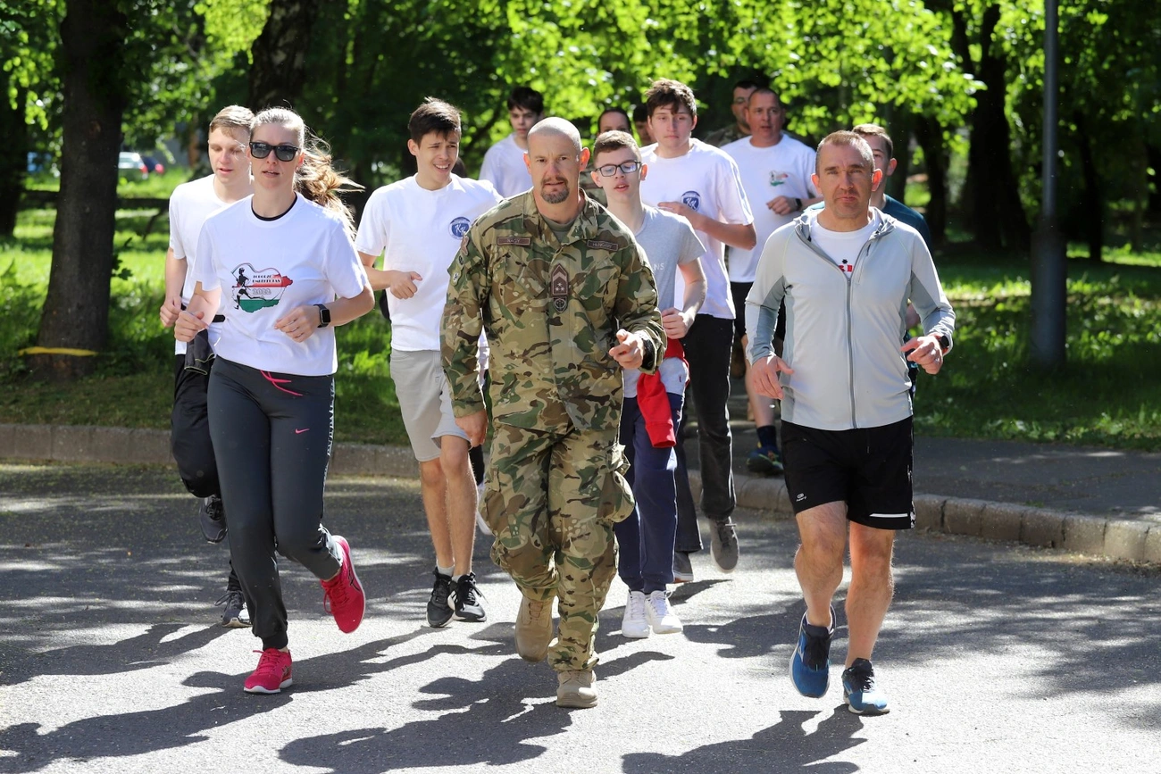 Toborzó emlékfutás az egyetemen 