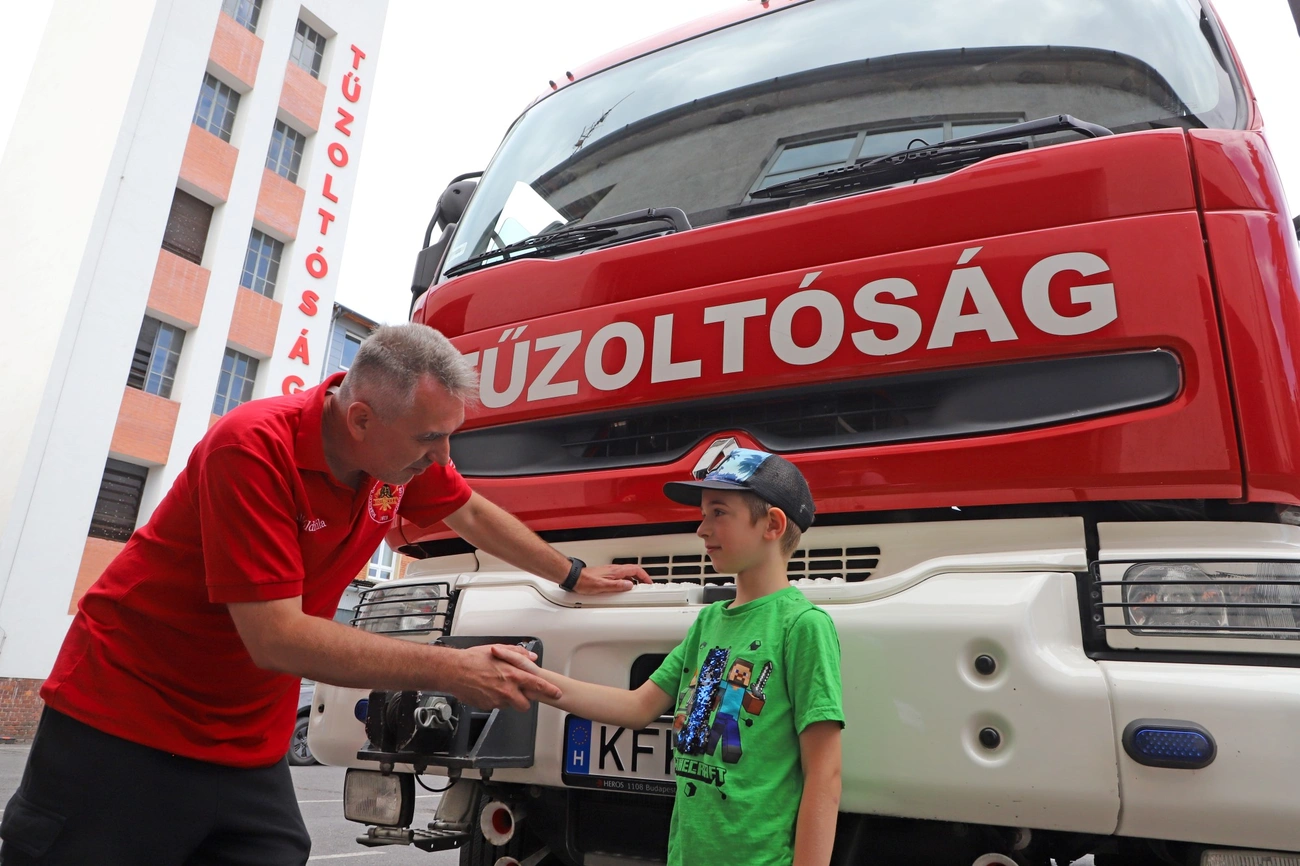 Családi nap a tűzoltóságon 