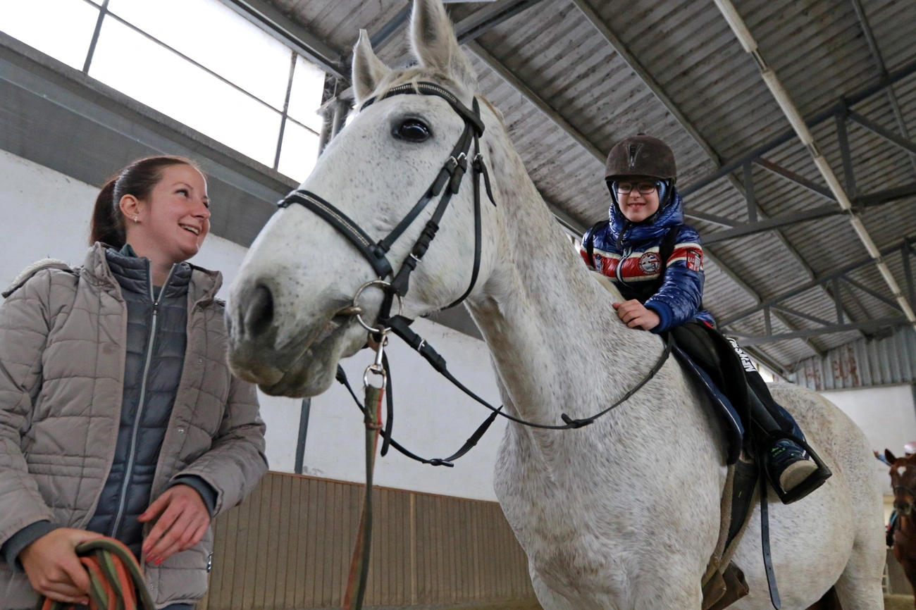 Vakok lovagoltak a Hejőmenti Lovasparkban 