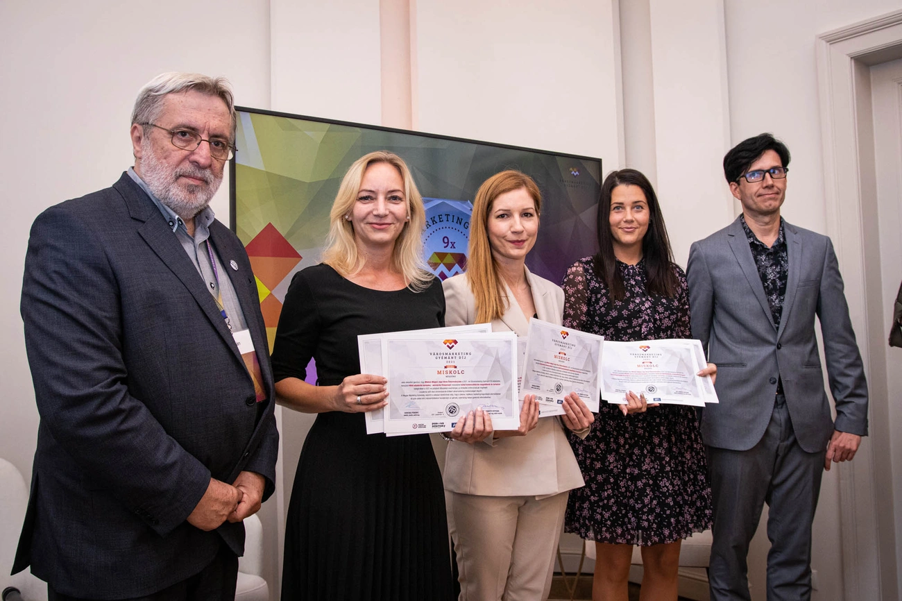 Városmarketing Gyémánt-díjátadó 