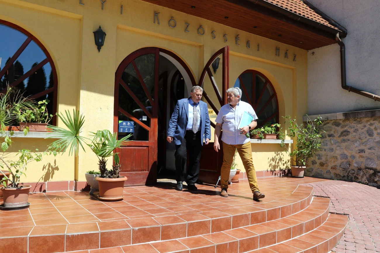 Választókerületi bejárás Veres Pál polgármesterrel 