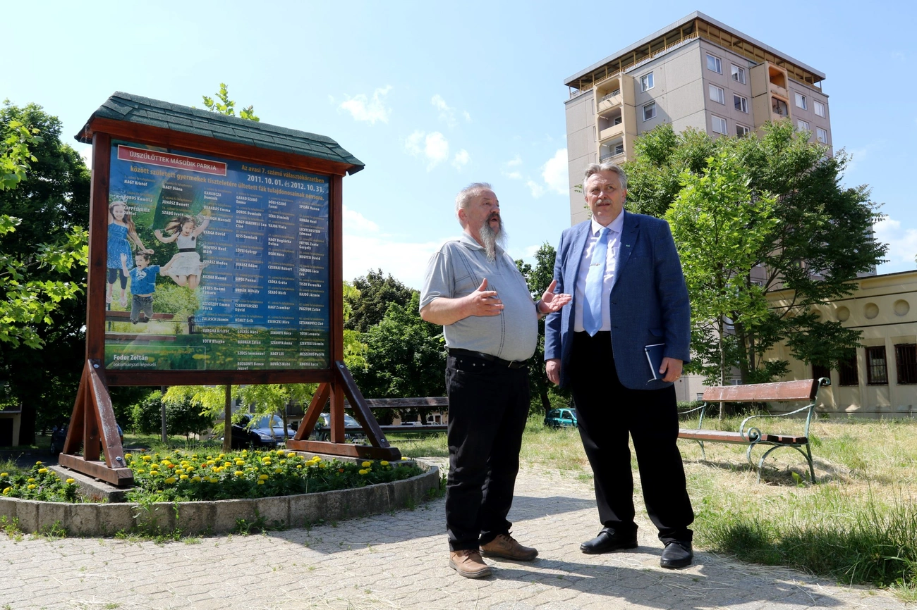 Választókerületi bejárás Veres Pál polgármesterrel 