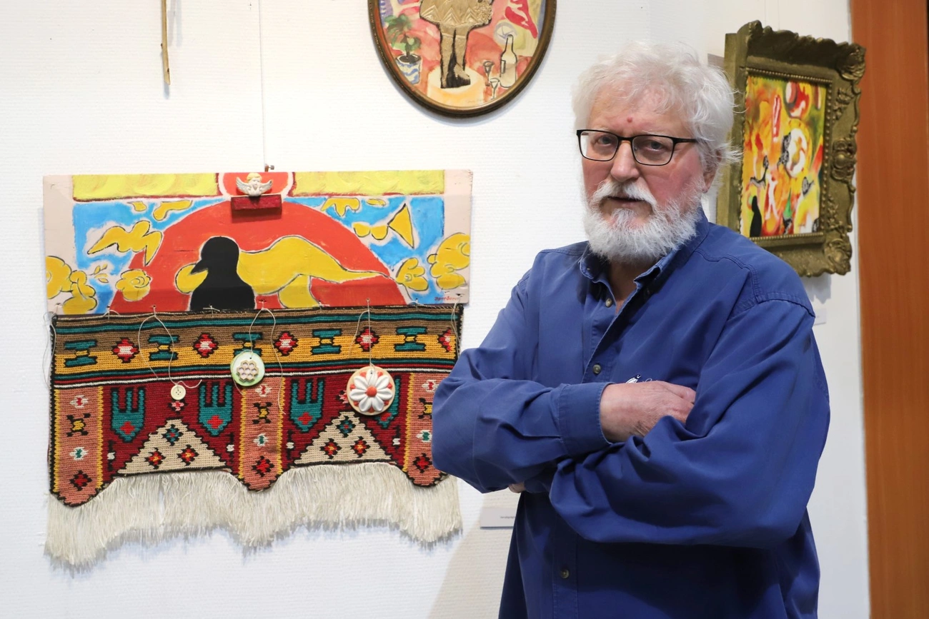 Zombori József kiállítása a Művészetek Házában 