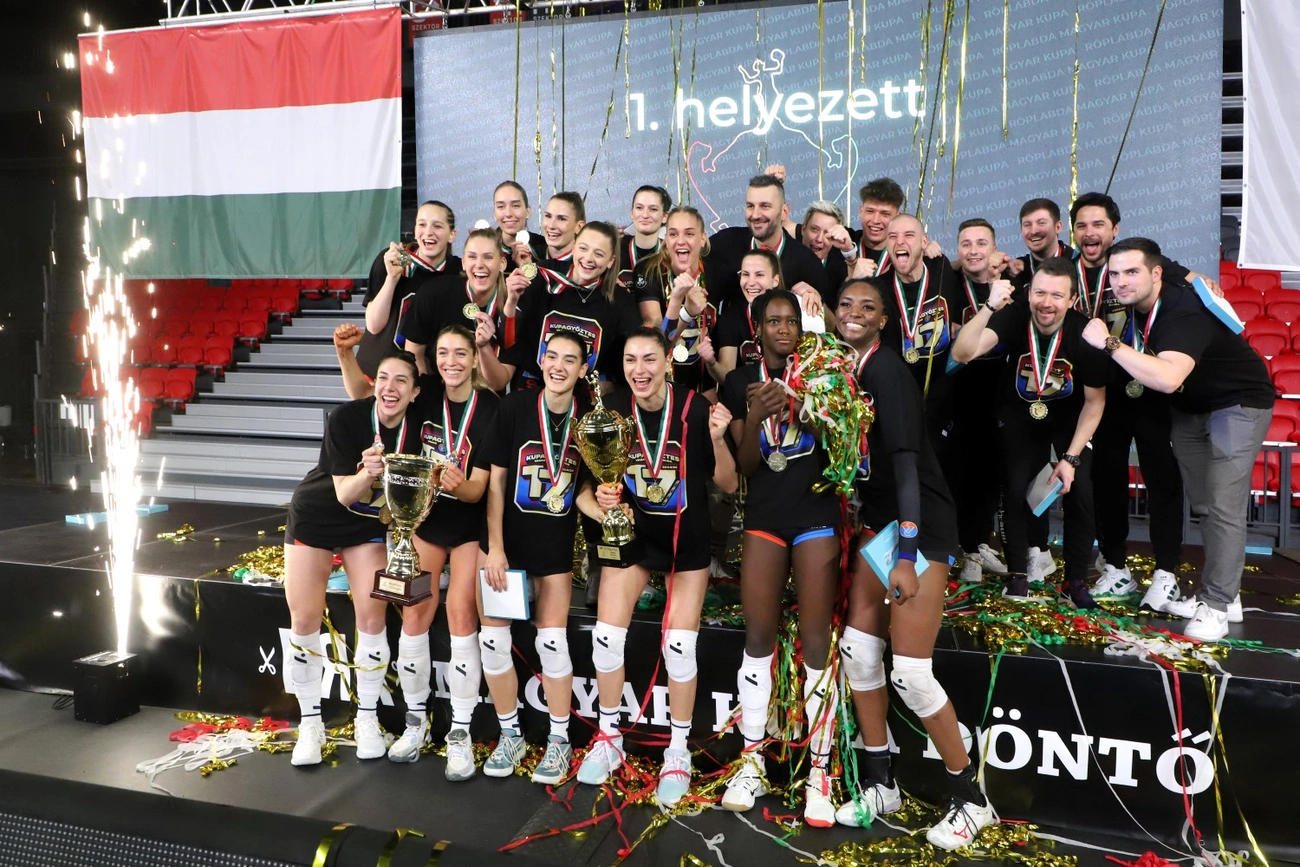 Női DRK Röplabda Magyar Kupa  díjátadó 