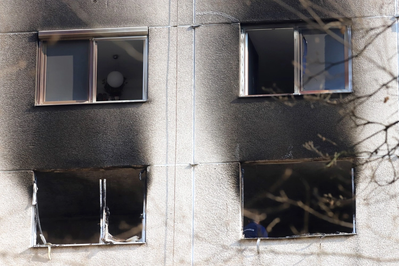 Lakástűz a Kuruc  utcán 