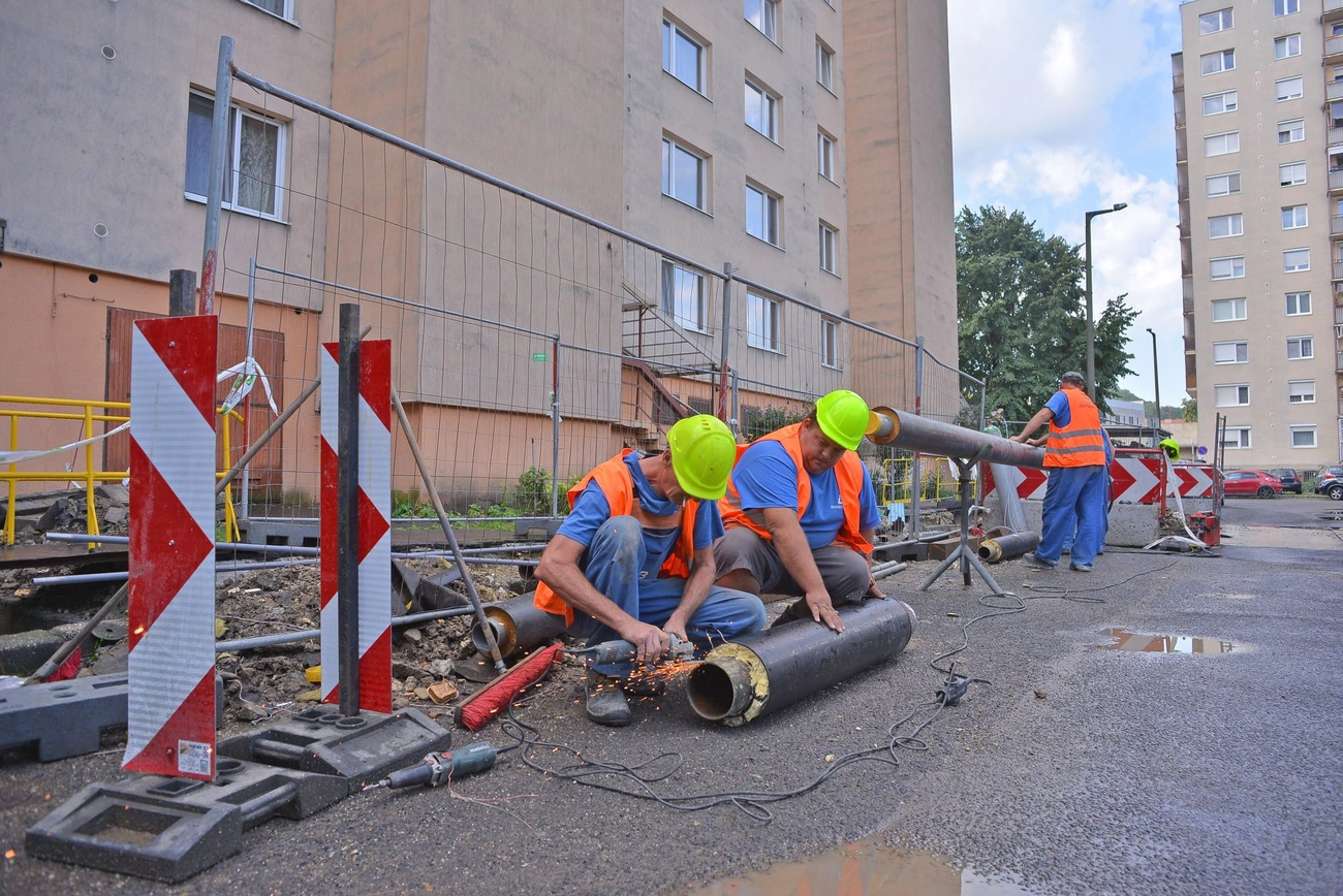 MIHŐ Vörösmarty utcai munkálatok