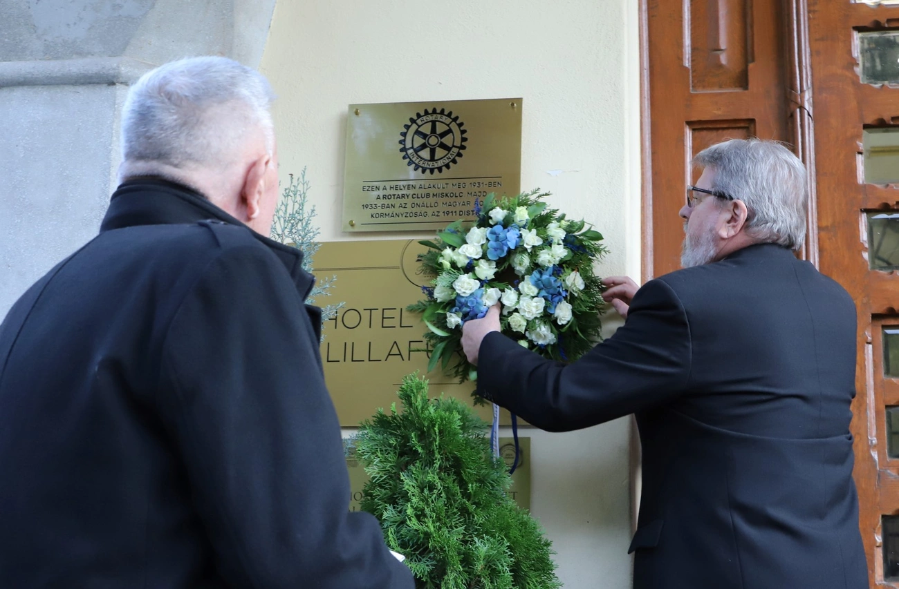 A Rotary Club Miskolc ünnepsége a Palotaszállóban