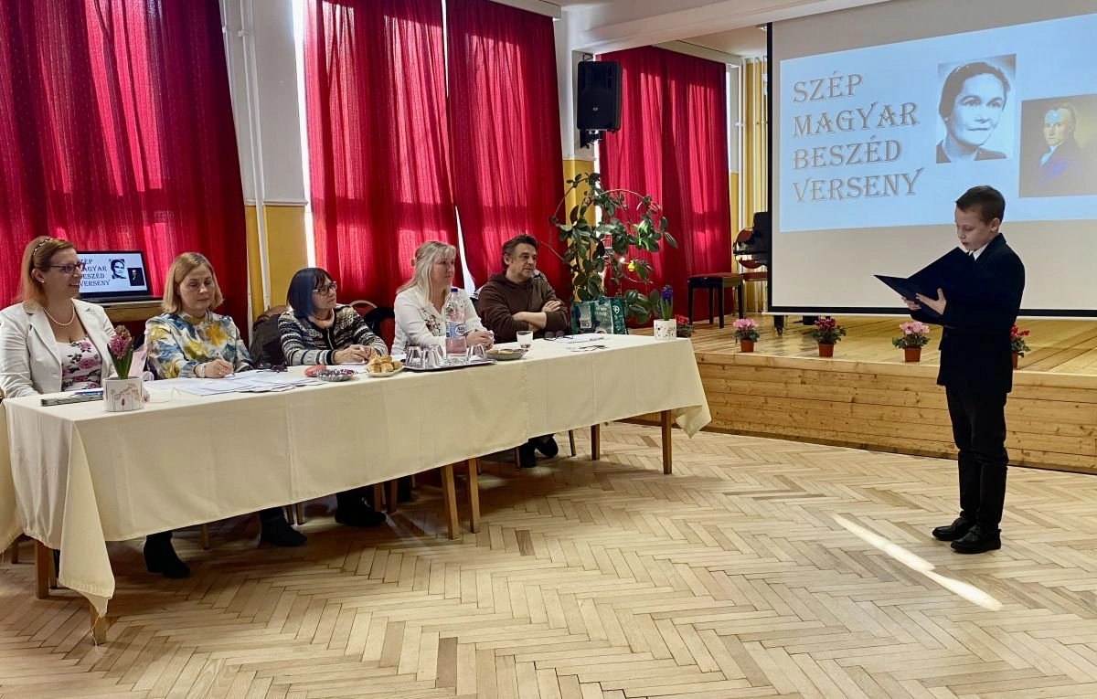 Szép magyar beszéd verseny. Fotó: Bujdos Tibor