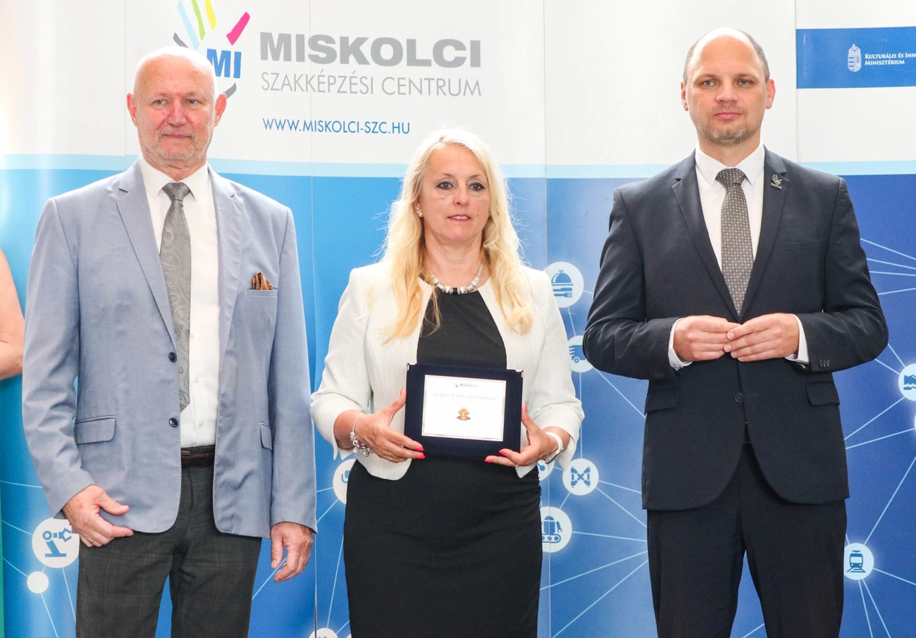 Miskolci Szakképzési Centrum elismerések átadása I.